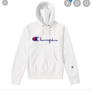 Pink champion hoodie